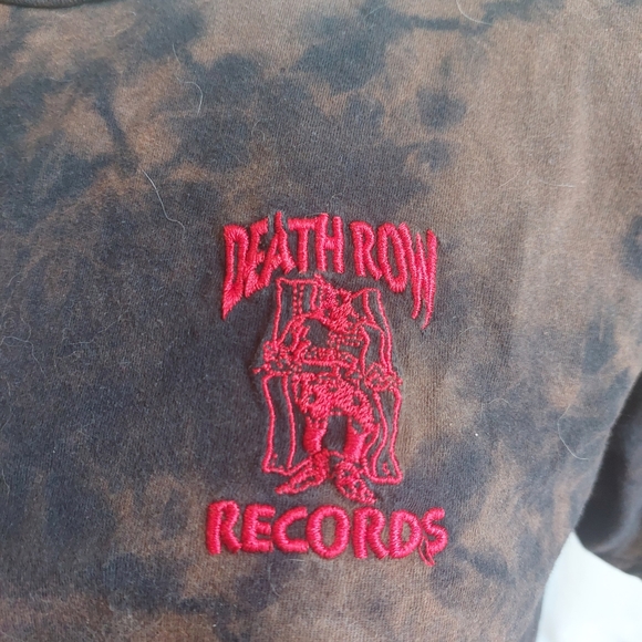 Death Row Records half Tshirt - Picture 2 of 4